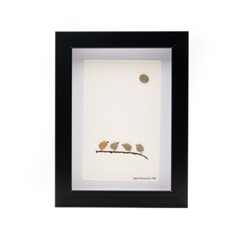 Tablou Chit-Chat - Colectia Pebble Art Tablou Chit-Chat - Colectia Pebble Art
