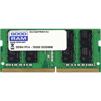 Memorie notebook Goodram 4GB DDR4, 2666 MHz, CL 19 Memorie notebook Goodram 4GB DDR4, 2666 MHz, CL 19