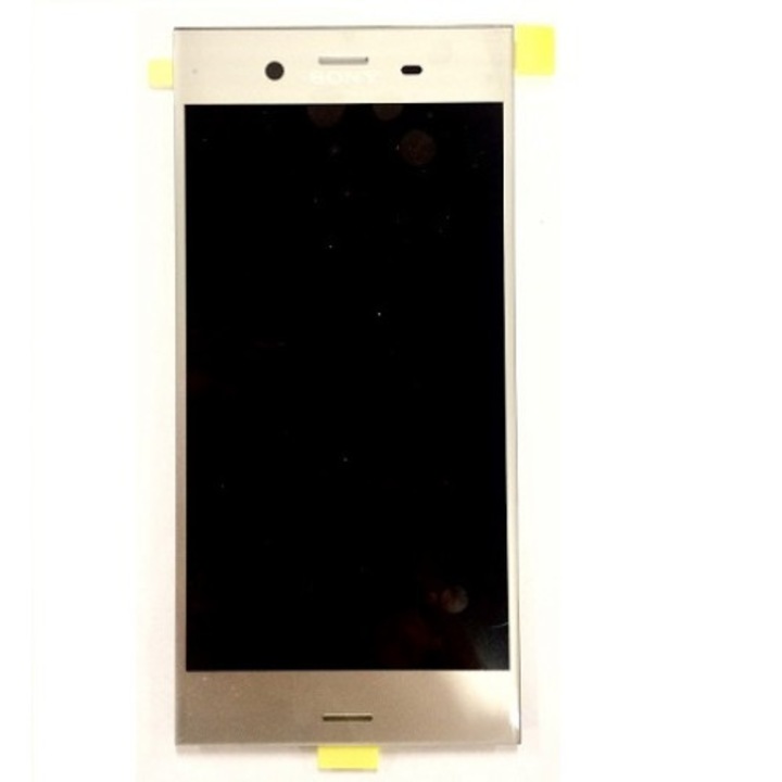 Дисплей за телефон, съвместим със Sony Xperia XZ1, сребрист