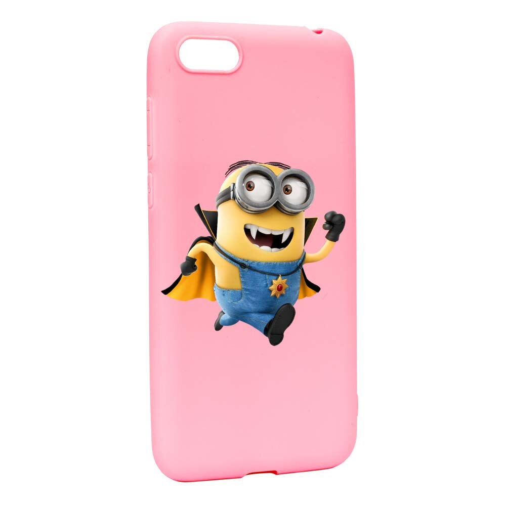 Husa de protectie Minion Vampire pentru Huawei Y5 2018, rezistenta la uzura, anti-alunecare, din silicon Premium, P205