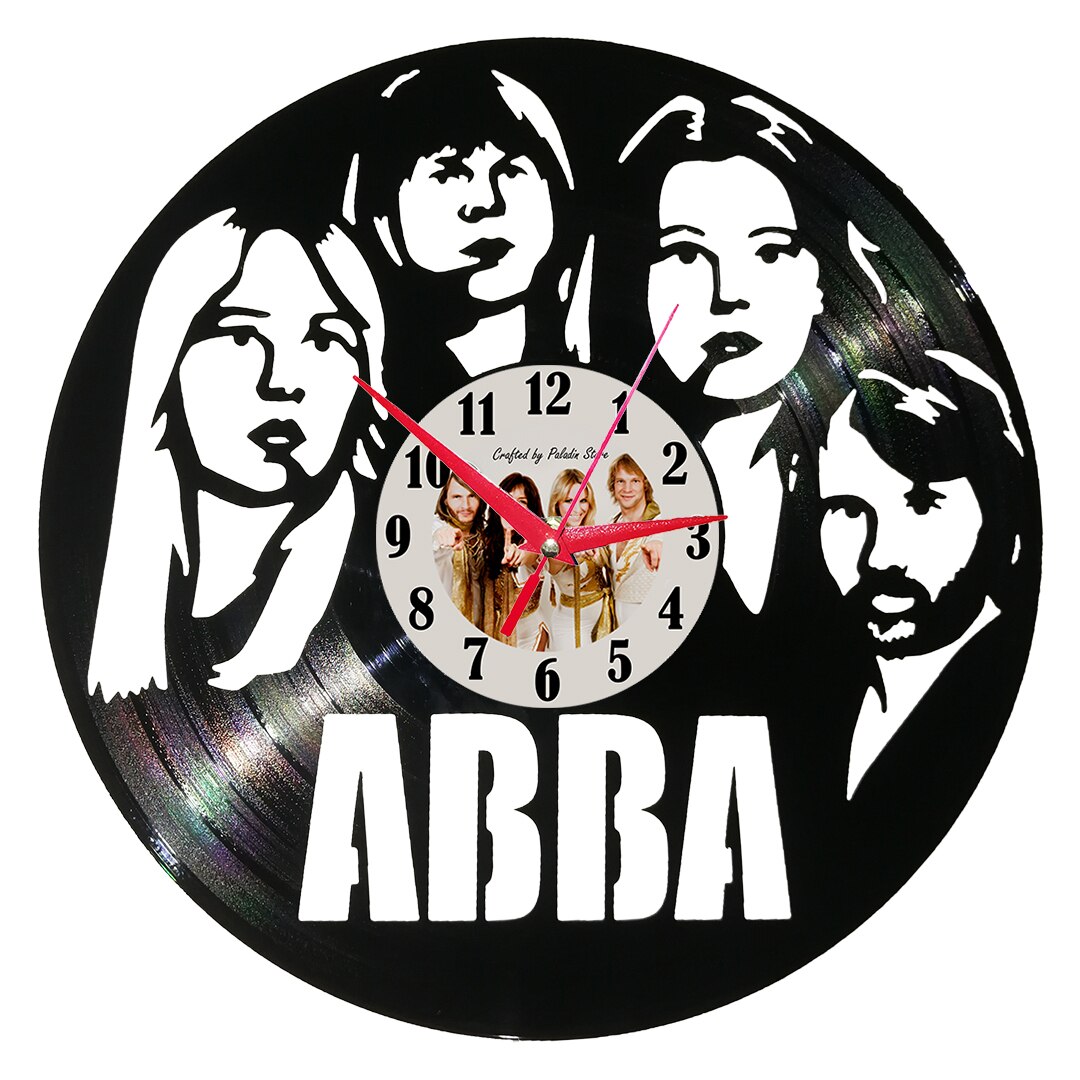 Ceas de perete disc vinil - Abba