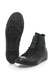 Converse, Унисекс кожени кецове Chuck Taylor All Star, Черен, 3.5