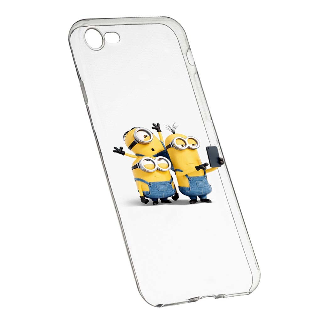 Husa de protectie Minions pentru Xiaomi Redmi Note 5A/Y1 Lite, rezistenta la uzura, anti-alunecare, din silicon Premium, 207