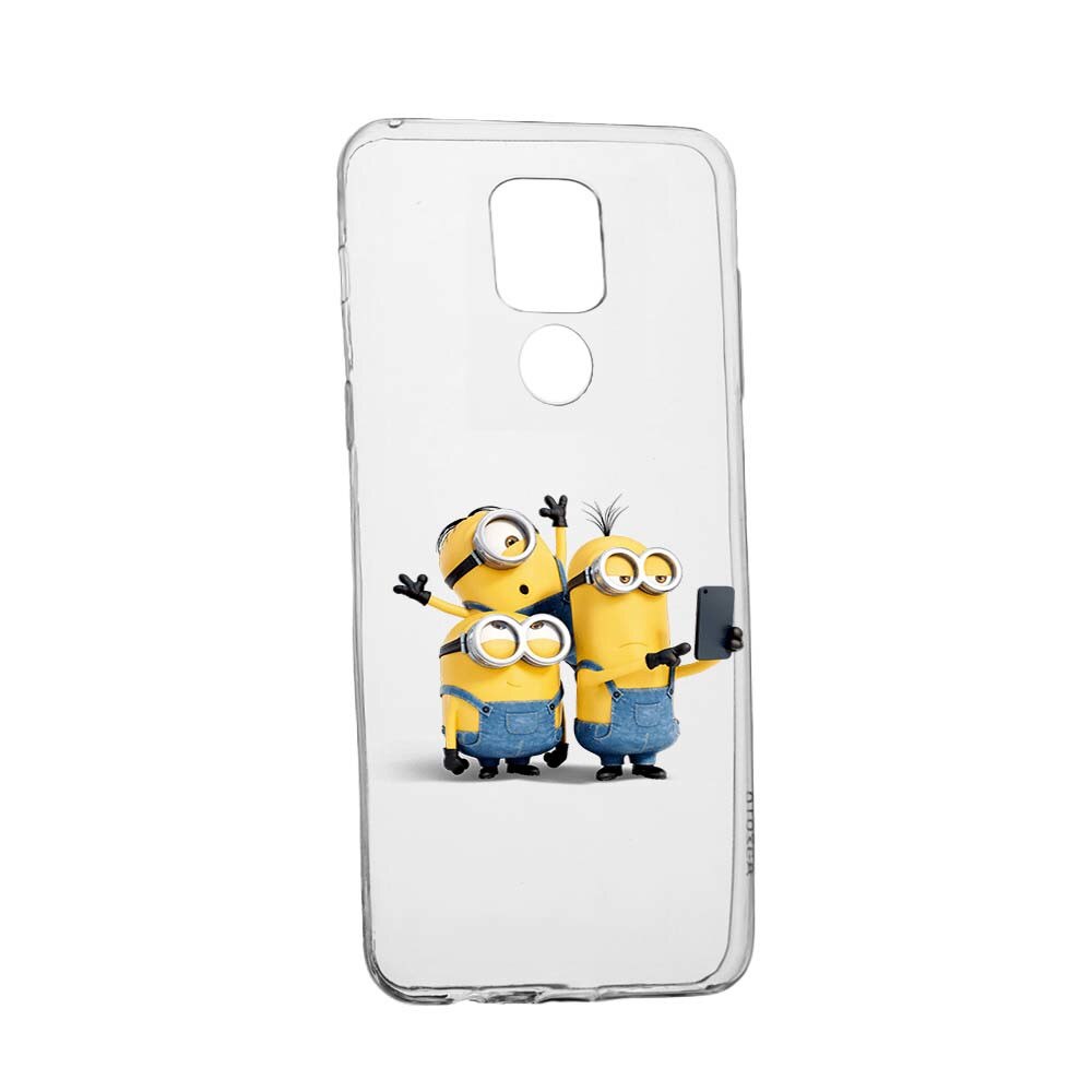 Husa de protectie Minions pentru Huawei Mate 20, rezistenta la uzura, anti-alunecare, din silicon Premium, 207