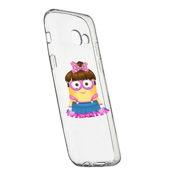 Husa de protectie Minion Girl pentru Samsung Galaxy A5 2017, rezistenta la uzura, anti-alunecare, din silicon Premium, 208 Husa de protectie Minion Girl pentru Samsung Galaxy A5 2017, rezistenta la uzura, anti-alunecare, din silicon Premium, 208