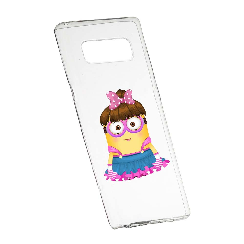 Husa de protectie Minion Girl pentru Samsung Galaxy S10, rezistenta la uzura, anti-alunecare, din silicon Premium, 208