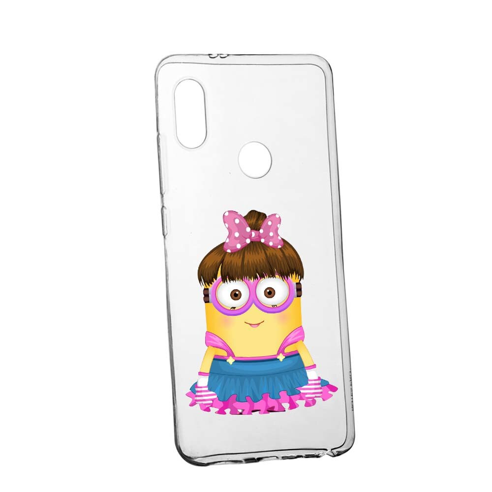 Husa de protectie Minion Girl pentru Huawei Nova 3, rezistenta la uzura, anti-alunecare, din silicon Premium, 208