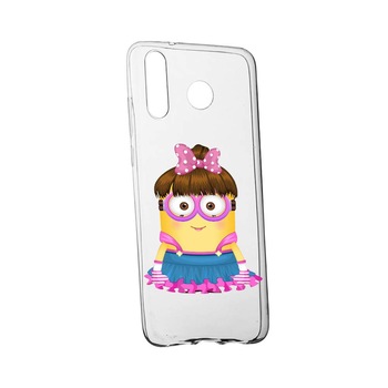 Husa de protectie Minion Girl pentru Samsung Galaxy A30, rezistenta la uzura, anti-alunecare, din silicon Premium, 208 Husa de protectie Minion Girl pentru Samsung Galaxy A30, rezistenta la uzura, anti-alunecare, din silicon Premium, 208
