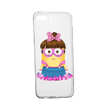 Husa de protectie Minion Girl pentru LG K9, rezistenta la uzura, anti-alunecare, din silicon Premium, 208 Husa de protectie Minion Girl pentru LG K9, rezistenta la uzura, anti-alunecare, din silicon Premium, 208
