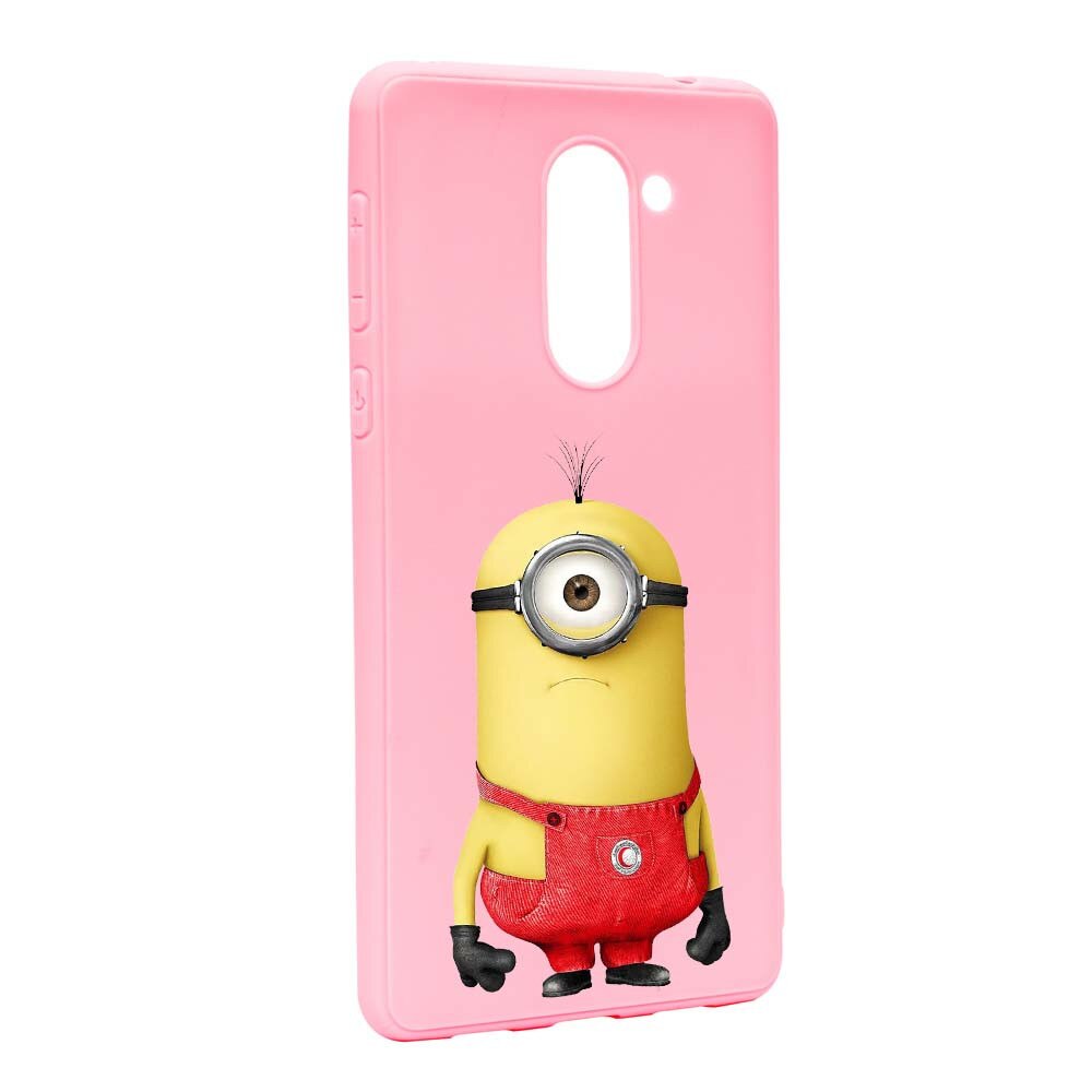 Husa de protectie Cartoon, Minion pentru Huawei Mate 9 Lite / Honor 6X, rezistenta la uzura, anti-alunecare, din silicon Premium, P206