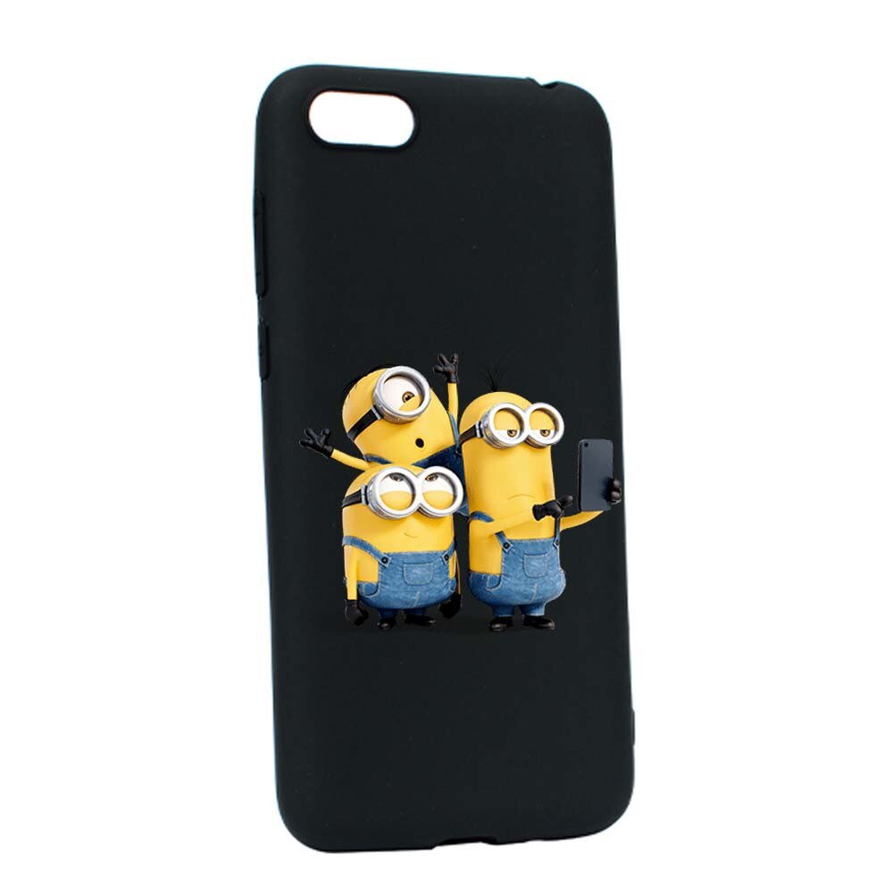 Husa de protectie Minions pentru Apple iPhone 6 / 6S, rezistenta la uzura, anti-alunecare, din silicon Premium, B207
