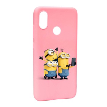 Husa de protectie Minions pentru Xiaomi Mi A2 / Mi 6X, rezistenta la uzura, anti-alunecare, din silicon Premium, P207 Husa de protectie Minions pentru Xiaomi Mi A2 / Mi 6X, rezistenta la uzura, anti-alunecare, din silicon Premium, P207