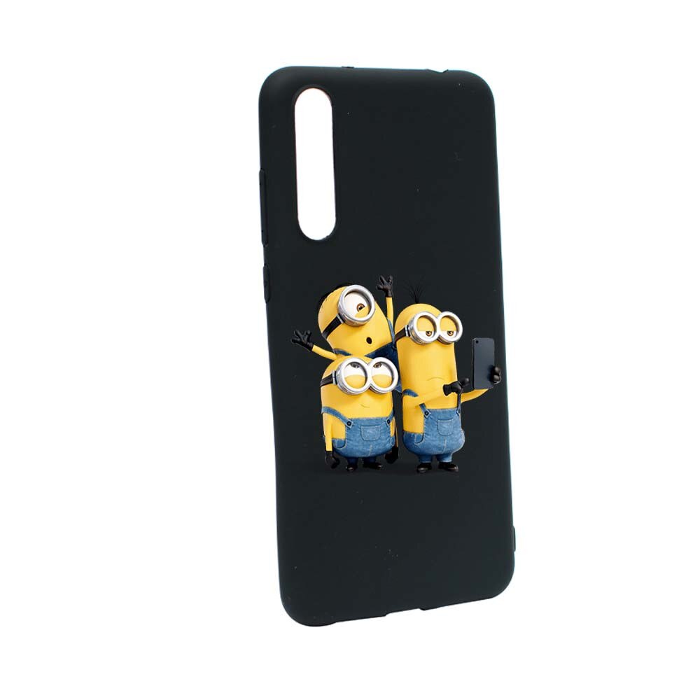 Husa de protectie Minions pentru Huawei P20 Pro, rezistenta la uzura, anti-alunecare, din silicon Premium, B207