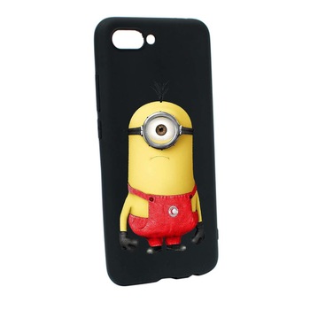 Husa de protectie Cartoon, Minion pentru Huawei Honor 10, rezistenta la uzura, anti-alunecare, din silicon Premium, B206 Husa de protectie Cartoon, Minion pentru Huawei Honor 10, rezistenta la uzura, anti-alunecare, din silicon Premium, B206