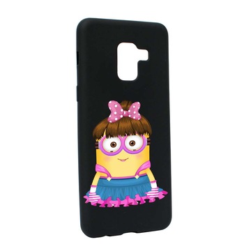 Husa de protectie Minion Girl pentru Samsung Galaxy A5 2018, rezistenta la uzura, anti-alunecare, din silicon Premium, B208 Husa de protectie Minion Girl pentru Samsung Galaxy A5 2018, rezistenta la uzura, anti-alunecare, din silicon Premium, B208