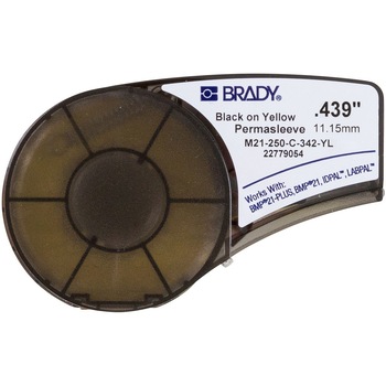 Banda Brady Originala 11.15mmx2.1m Galben M21-250-C-342-YL Banda Brady Originala 11.15mmx2.1m Galben M21-250-C-342-YL