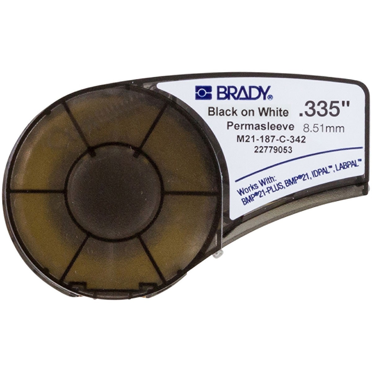 Banda Brady Originala 8.5mmx2.1m 110924 Alb M21-187-C-342