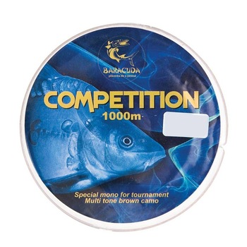 Nylon monofilament Baracuda Competition 1000 m maro, 0.28 mm Nylon monofilament Baracuda Competition 1000 m maro, 0.28 mm