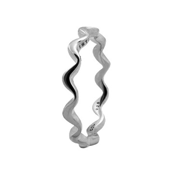 Inel Wave, Argint, Masura 49 Inel Wave, Argint, Masura 49