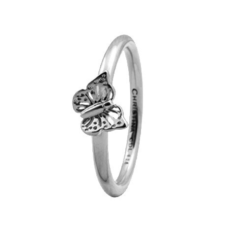 Inel Butterfly, Argint, Masura 55