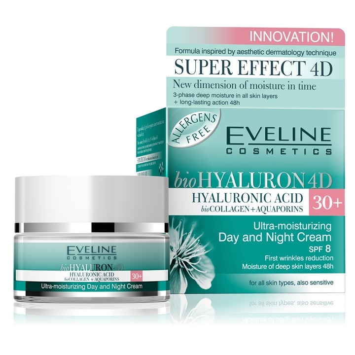 Crema de zi & noapte BIO HYALURON 4D 50ML - 30+