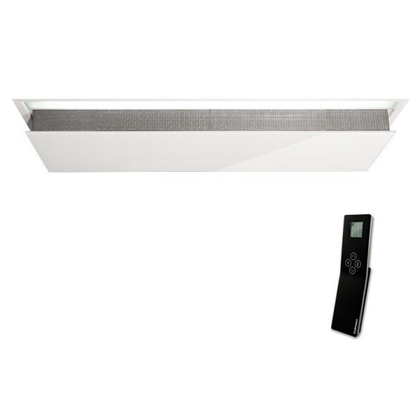 Pachet hota de plafon FALMEC ECLISSE L=120 cm si motor slim 800 mc/h, Telecomanda, Iluminare LED, Garantie 5 ani, Fabricatie Italia