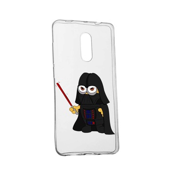 Husa de protectie Minion Star Wars pentru Nokia 5.1 (2018), rezistenta la uzura, anti-alunecare, din silicon Premium, 210 Husa de protectie Minion Star Wars pentru Nokia 5.1 (2018), rezistenta la uzura, anti-alunecare, din silicon Premium, 210