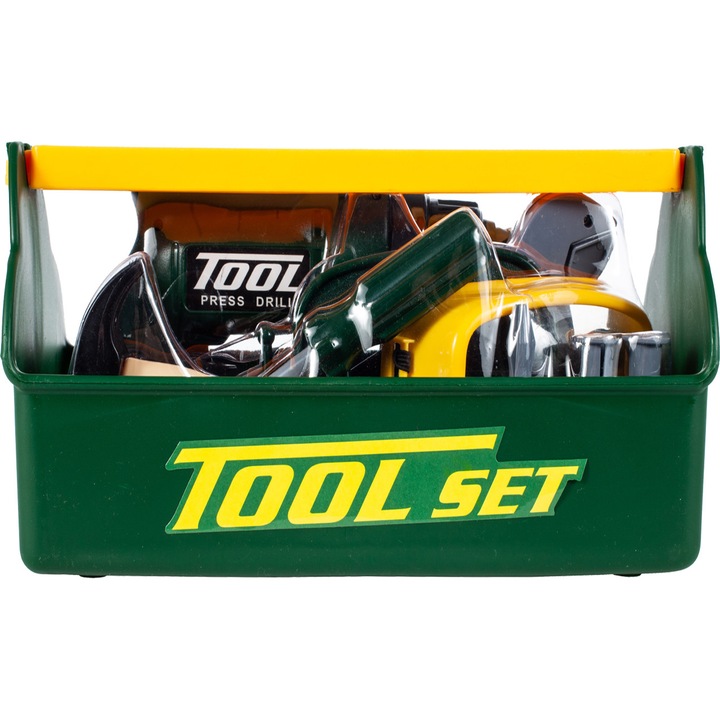 IDL Játék barkácskészlet, műanyag, zöld / fekete