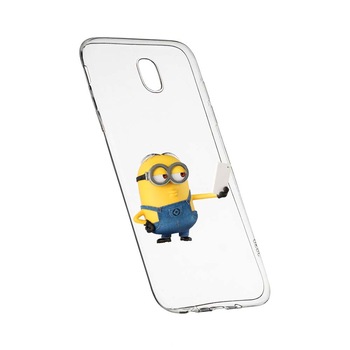 Husa de protectie Minion Selfie pentru Nokia 3, rezistenta la uzura, anti-alunecare, din silicon Premium, 211 Husa de protectie Minion Selfie pentru Nokia 3, rezistenta la uzura, anti-alunecare, din silicon Premium, 211