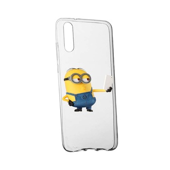 Husa de protectie Minion Selfie pentru Huawei P30, rezistenta la uzura, anti-alunecare, din silicon Premium, 211 Husa de protectie Minion Selfie pentru Huawei P30, rezistenta la uzura, anti-alunecare, din silicon Premium, 211