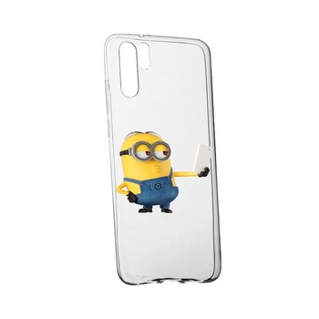 Husa de protectie Minion Selfie pentru Huawei P30 Pro, rezistenta la uzura, anti-alunecare, din silicon Premium, 211 Husa de protectie Minion Selfie pentru Huawei P30 Pro, rezistenta la uzura, anti-alunecare, din silicon Premium, 211