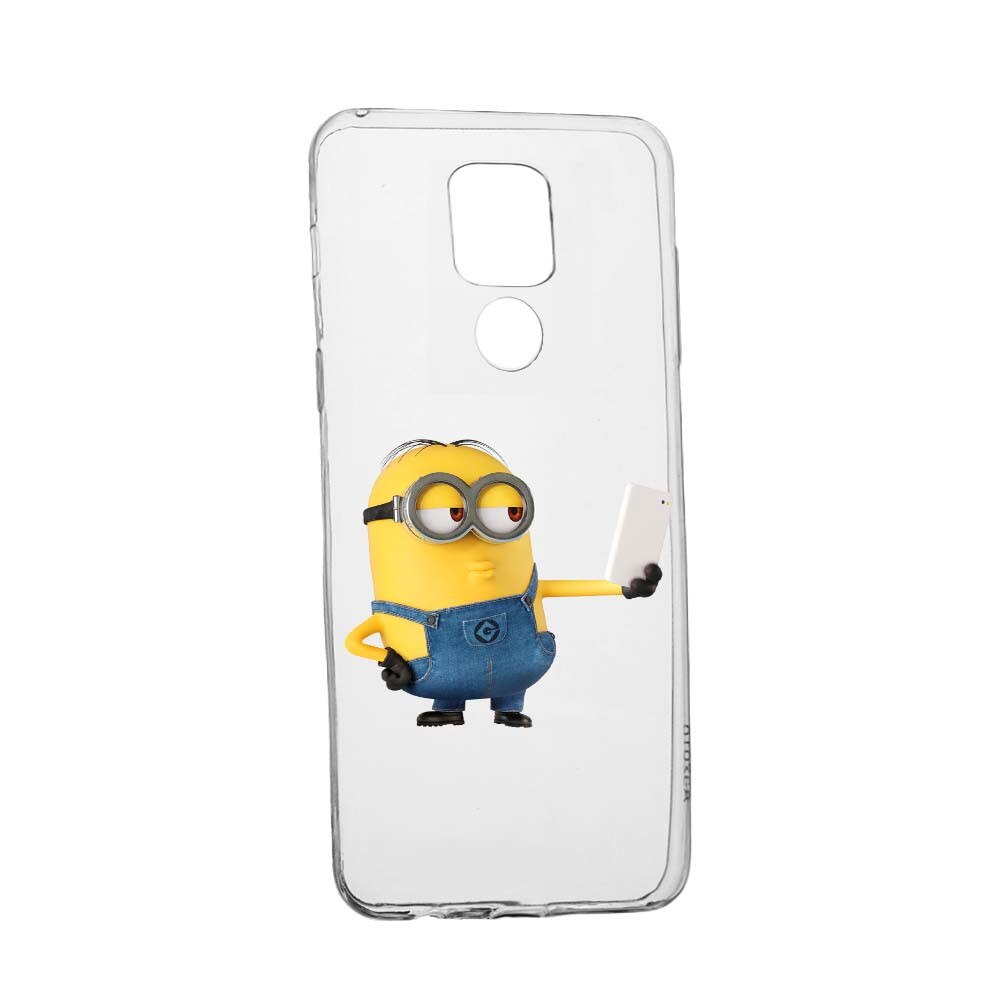 Husa de protectie Minion Selfie pentru Huawei Mate 20 X, rezistenta la uzura, anti-alunecare, din silicon Premium, 211