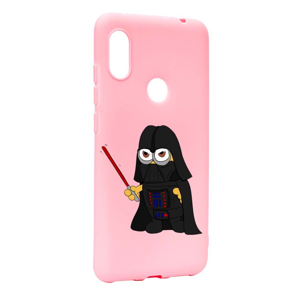 Husa de protectie Minion Star Wars pentru Xiaomi Redmi Note 5 Pro, rezistenta la uzura, anti-alunecare, din silicon Premium, P210