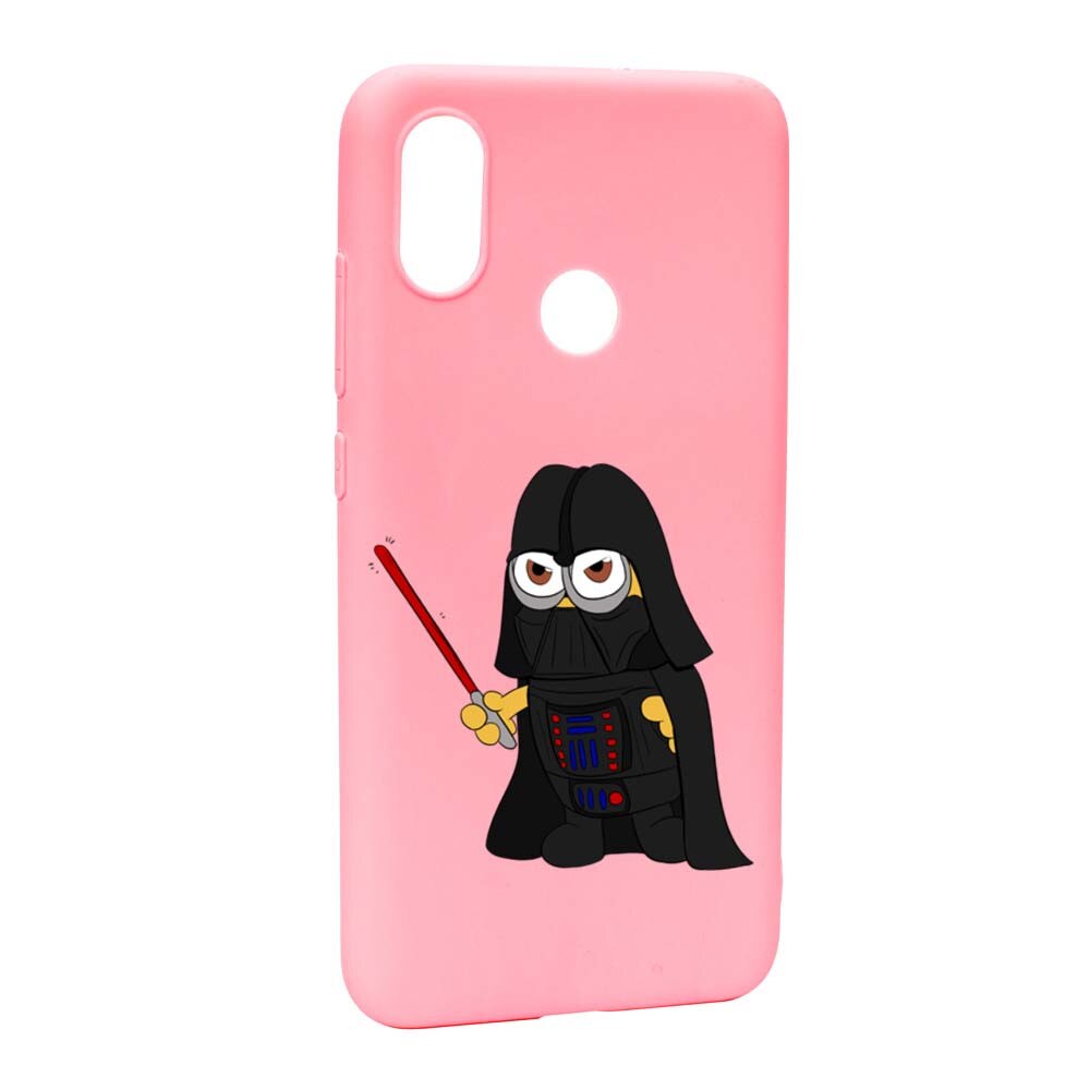 Husa de protectie Minion Star Wars pentru Xiaomi Mi A2 / Mi 6X, rezistenta la uzura, anti-alunecare, din silicon Premium, P210