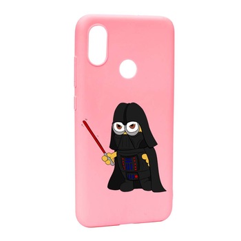 Husa de protectie Minion Star Wars pentru Xiaomi Mi 8, rezistenta la uzura, anti-alunecare, din silicon Premium, P210 Husa de protectie Minion Star Wars pentru Xiaomi Mi 8, rezistenta la uzura, anti-alunecare, din silicon Premium, P210