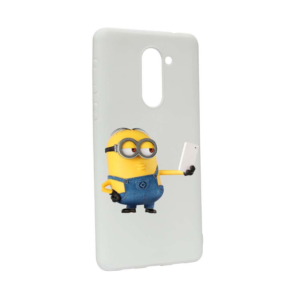 Husa de protectie Minion Selfie pentru Huawei Mate 9 Lite / Honor 6X, rezistenta la uzura, anti-alunecare, din silicon Premium, W211