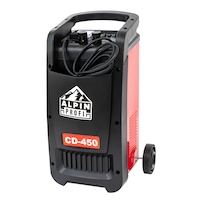 Robot pornire auto cu booster 12-24V, 2000W, 300A, 30-700Ah, Alpin Profi CD-450, Redresor Baterii