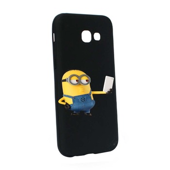 Husa de protectie Minion Selfie pentru Samsung Galaxy A3 2017, rezistenta la uzura, anti-alunecare, din silicon Premium, B211 Husa de protectie Minion Selfie pentru Samsung Galaxy A3 2017, rezistenta la uzura, anti-alunecare, din silicon Premium, B211