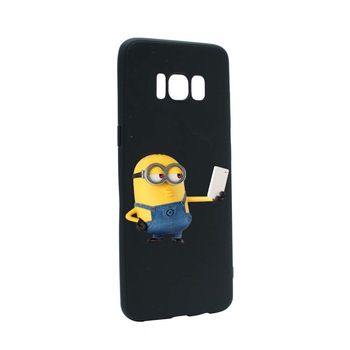 Husa de protectie Minion Selfie pentru Samsung Galaxy S8, rezistenta la uzura, anti-alunecare, din silicon Premium, B211 Husa de protectie Minion Selfie pentru Samsung Galaxy S8, rezistenta la uzura, anti-alunecare, din silicon Premium, B211