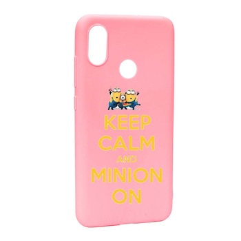 Husa de protectie Minion Keep Calm pentru Xiaomi Mi A2 Lite / Redmi 6 Pro, rezistenta la uzura, anti-alunecare, din silicon Premium, P209 Husa de protectie Minion Keep Calm pentru Xiaomi Mi A2 Lite / Redmi 6 Pro, rezistenta la uzura, anti-alunecare, din silicon Premium, P209