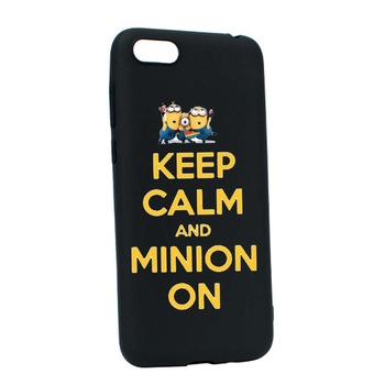Husa de protectie Minion Keep Calm pentru Apple iPhone 7 / 8, rezistenta la uzura, anti-alunecare, din silicon Premium, B209 Husa de protectie Minion Keep Calm pentru Apple iPhone 7 / 8, rezistenta la uzura, anti-alunecare, din silicon Premium, B209