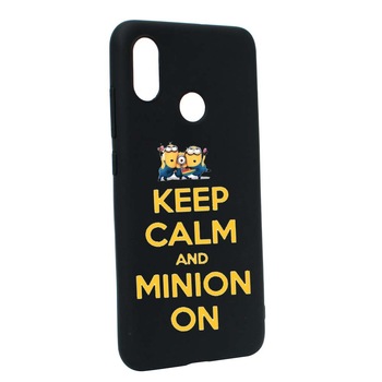 Husa de protectie Minion Keep Calm pentru Xiaomi Mi A2 Lite / Redmi 6 Pro, rezistenta la uzura, anti-alunecare, din silicon Premium, B209 Husa de protectie Minion Keep Calm pentru Xiaomi Mi A2 Lite / Redmi 6 Pro, rezistenta la uzura, anti-alunecare, din silicon Premium, B209