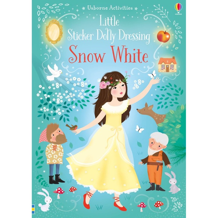 Carte cu stickere - Sticker Dolly Dressing: Snow White