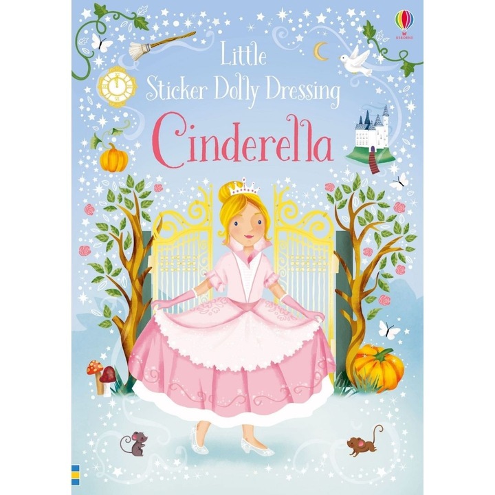 Carte de activitati "Cinderella", 4 ani+, Usborne
