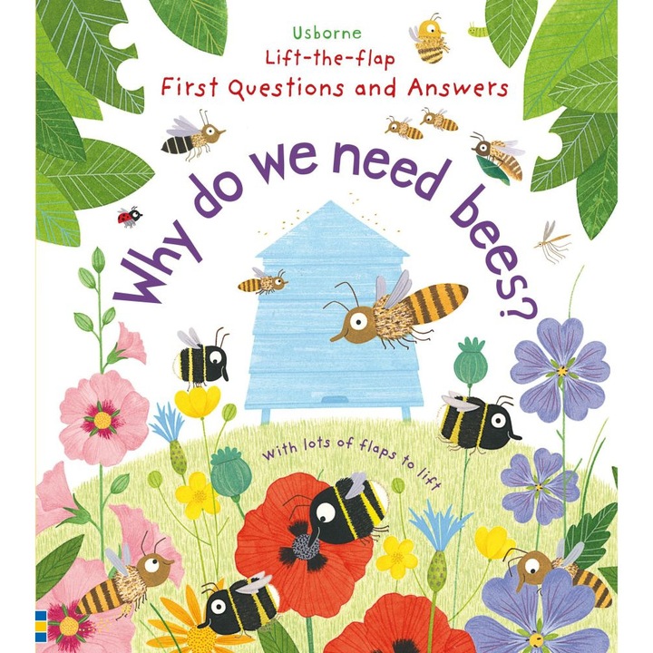 Könyv "Miért van szükségünk méhekre?", 4 év+, Usborne