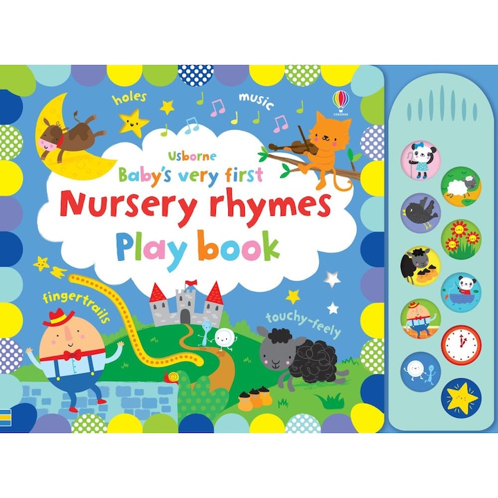 Carte muzicala – Baby’s very first play book: Nursery Rhymes