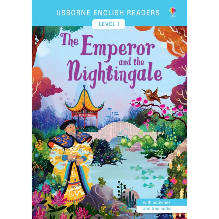 Carte de citit "The Emperor and the Nightingale", 4 ani+, Usborne