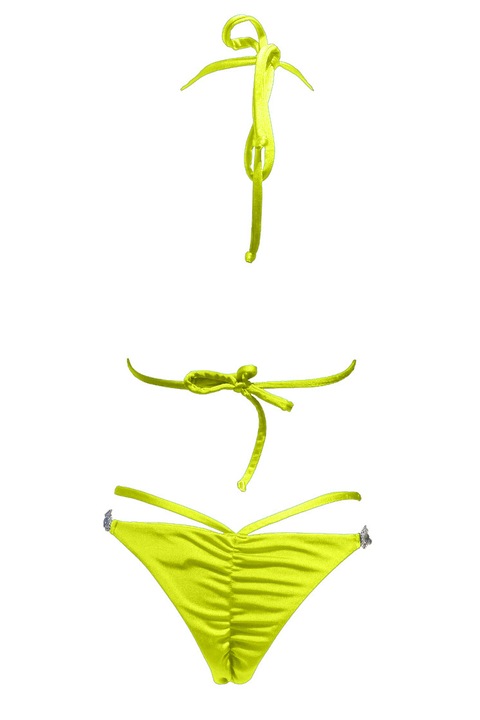 Regina's Desire Shanel Luxus Bikini Szett - Sárga - M