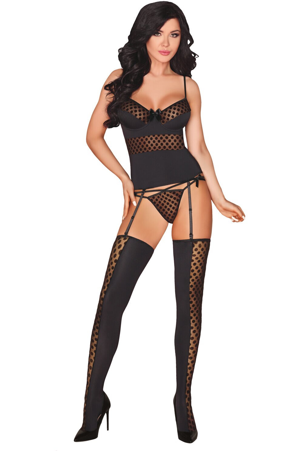 Corset LivCo DRACHOMI L/XL, Negru