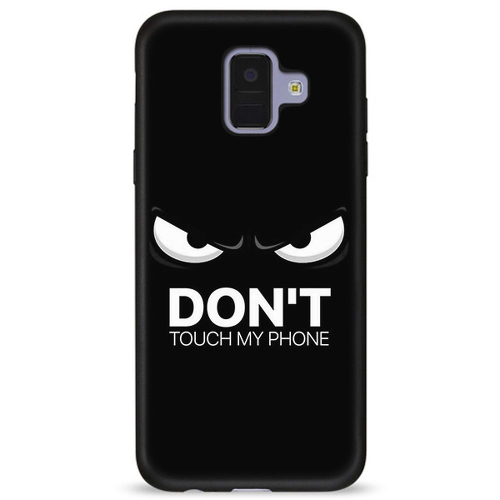 Husa Samsung Galaxy A8 2018 - Silicon Matte TPU Don't Touch